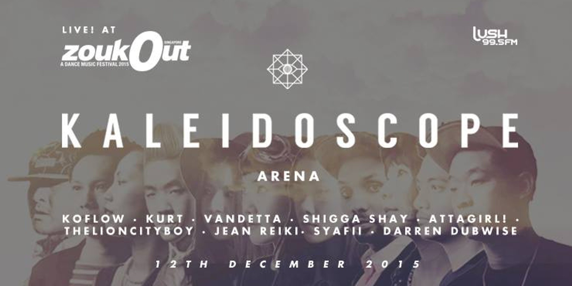 Lush 99.5 packs ZoukOut 2015's Kaleidoscope Arena with amazing local talent
