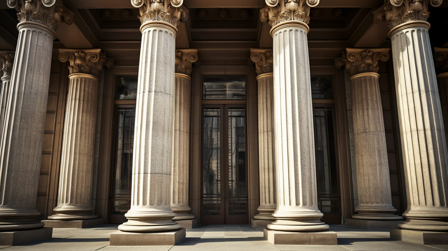 front of an issuing bank