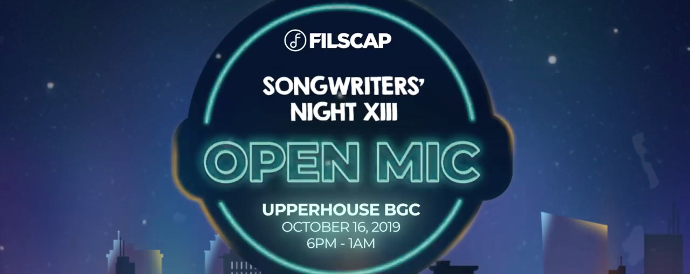 FILSCAP Songwriters' Night XIII | Upperhouse BGC