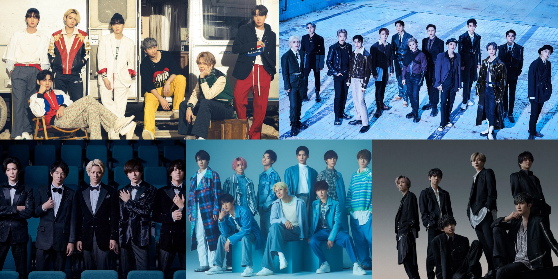 BTS, Snow Man, SixTONES, King & Prince, SEVENTEEN top Japan's Oricon annual album ranking for 2021