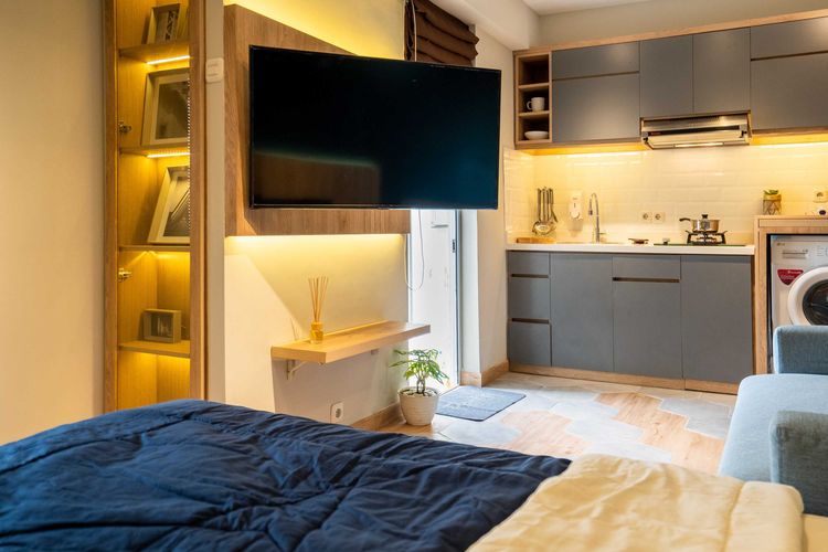 desain apartemen minimalis satu kamar