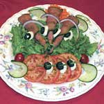 Marinated Sirloin Roulade Salad