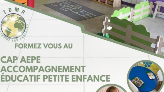 Représentation de la formation : CAP Accompagnant éducatif petite enfance (2 ans apprentissage)