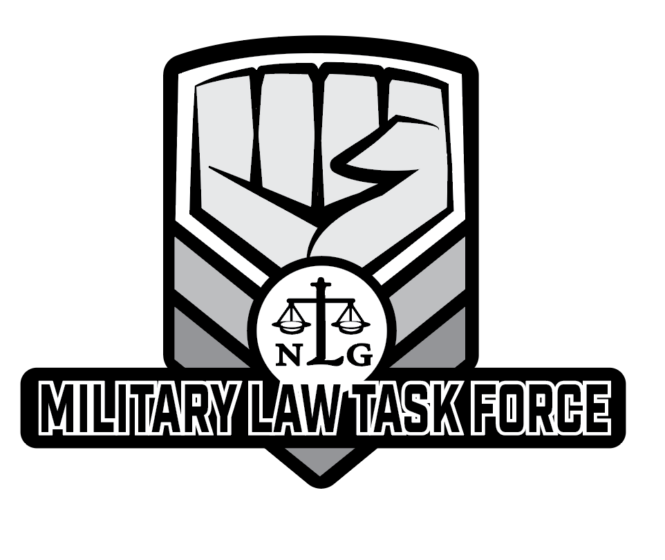 NLG Military Law Task Force logo