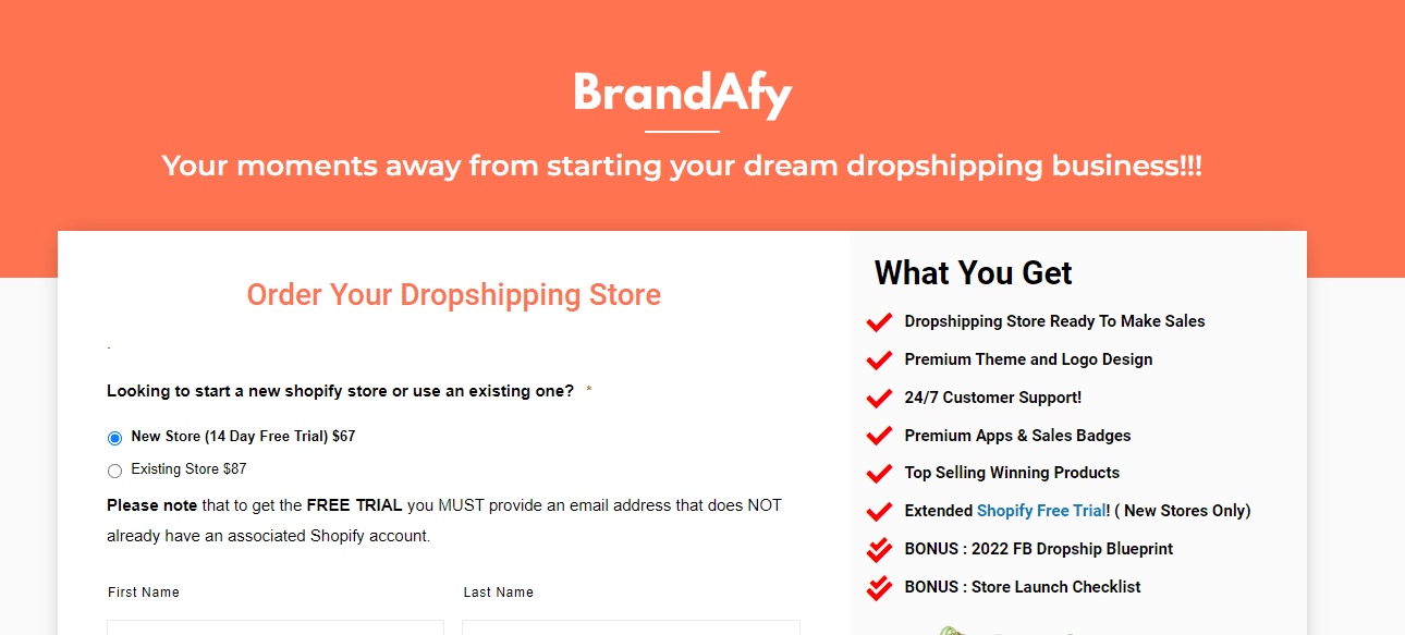 premade dropshipping stores