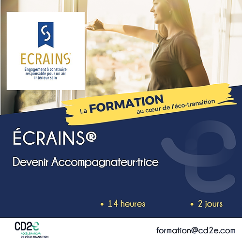 Représentation de la formation : ECRAINS - devenir accompagnateur·trice