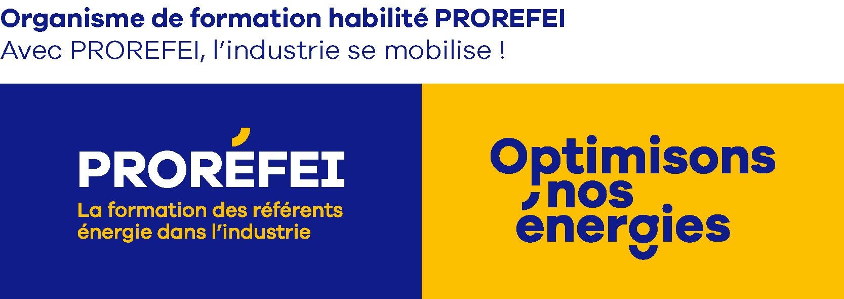 Organisme de formation habilité PROREFEI