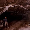 Telouet Salt Mines, Interior, Worker [2] (Telouet, Morocco, 2010)