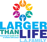 Larger Than Life - L.A. Family logo