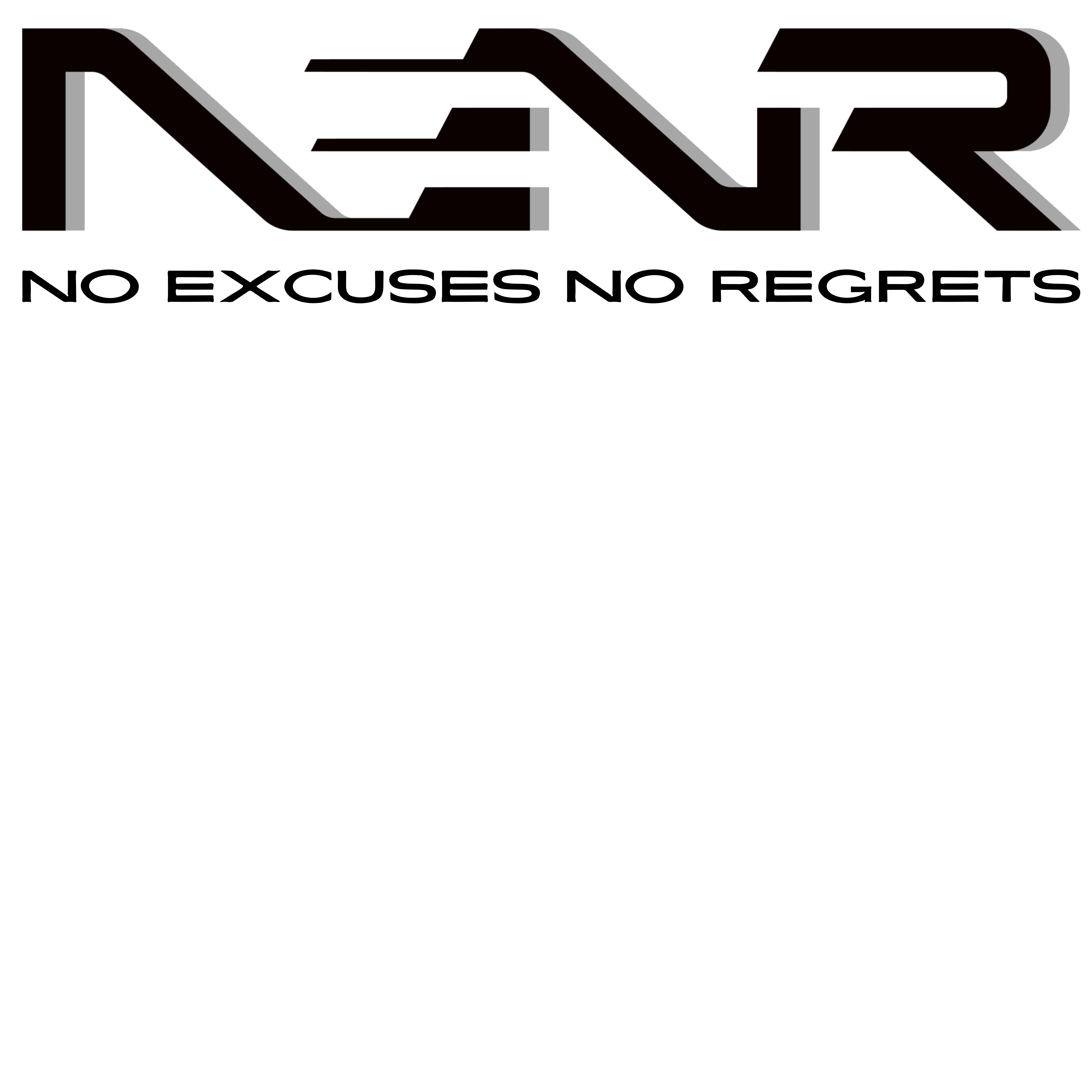 No Excuses No Regrets-NENR Inc. logo