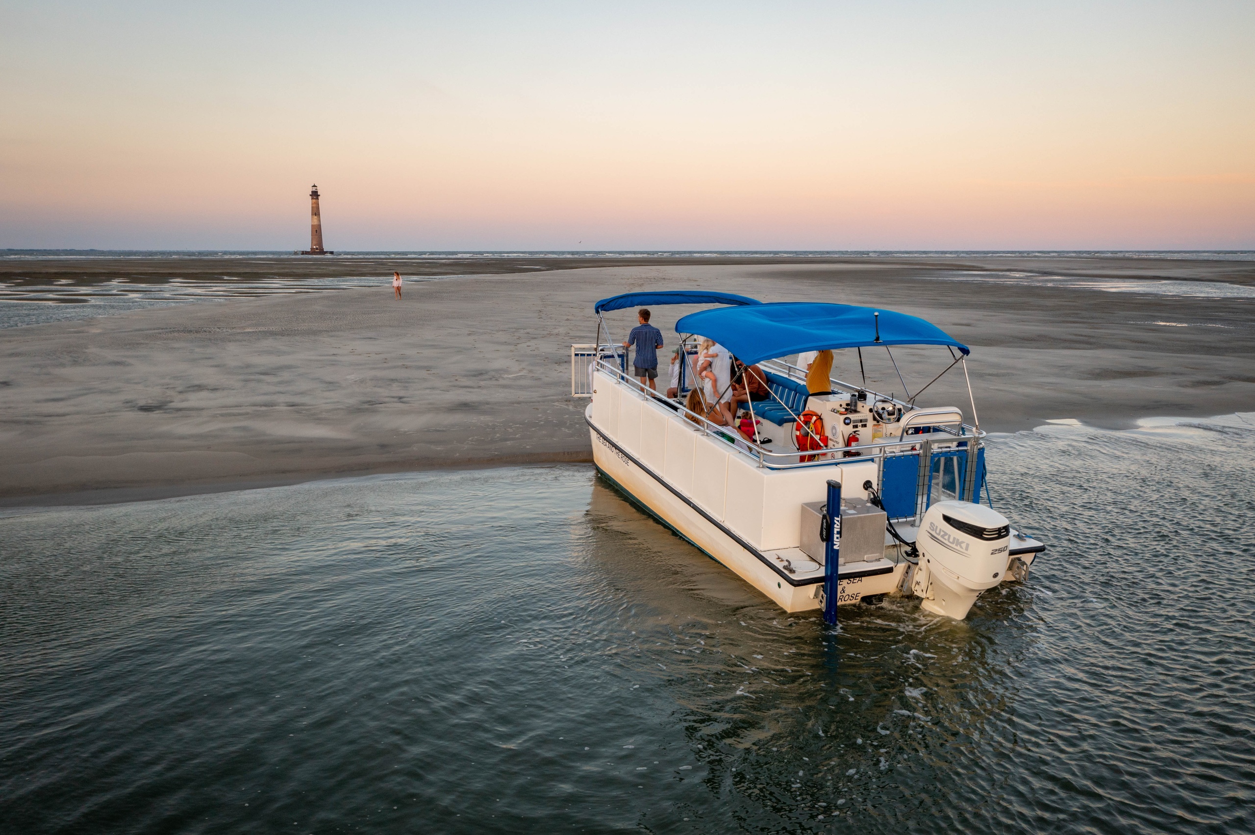 Sunset Dolphin Boat Tour on The Sea & The Rose