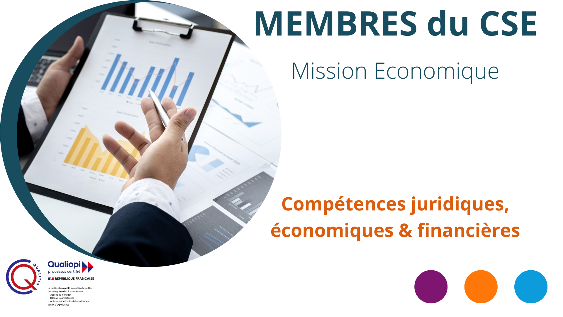 Représentation de la formation : Membres du CSE - Mission Economique