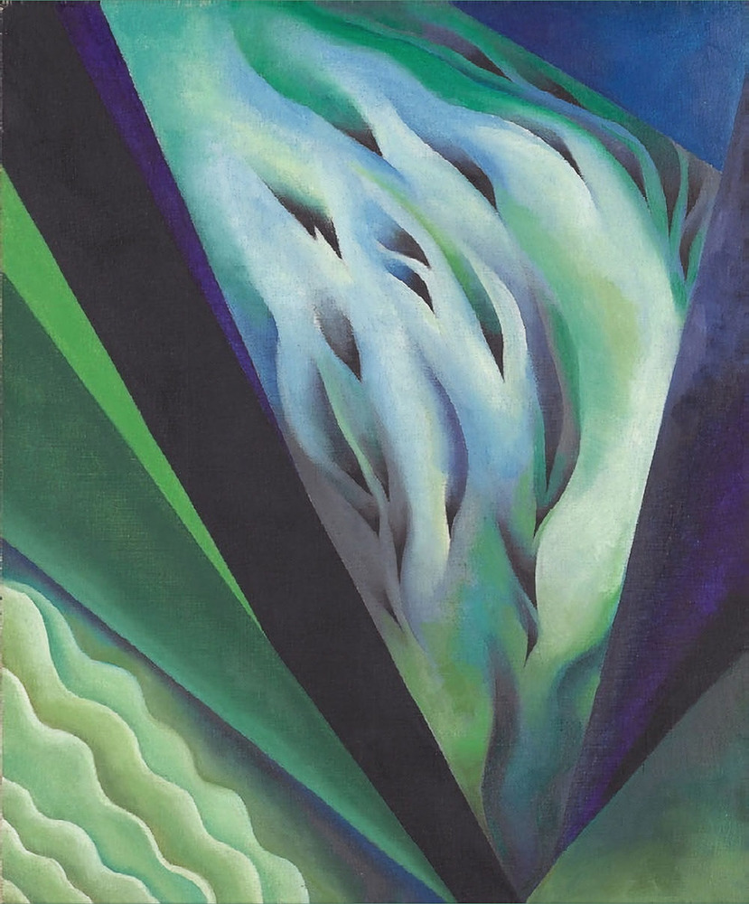 Blue and Green Music by Georgia O’Keeffe, 1921