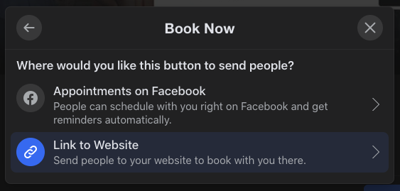 Connecting Your Facebook Page to Perfect Venue