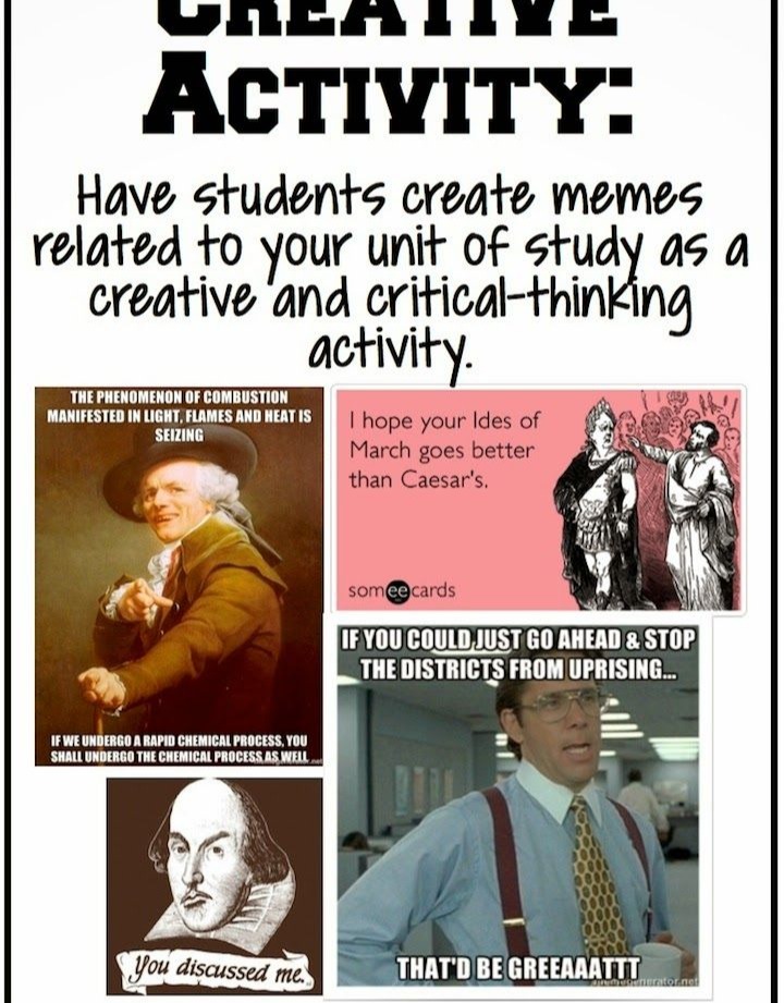 meme assignment literature