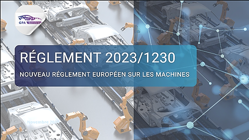 Représentation de la formation : Règlement Machines 2023/1230