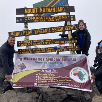 tourhub | Widerange African Safaris | Best Kilimanjaro hiking Group Package | 5-6 days Marangu Route itinerary 2024/2025 