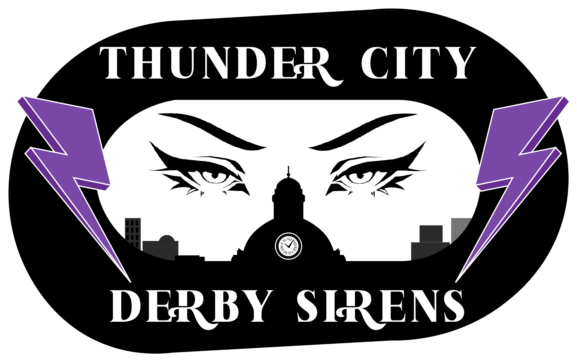 Thunder City Derby Sirens logo