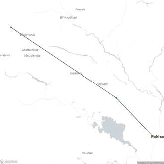 tourhub | Liberty Holidays | Dhampus Trek from Pokhara | Tour Map