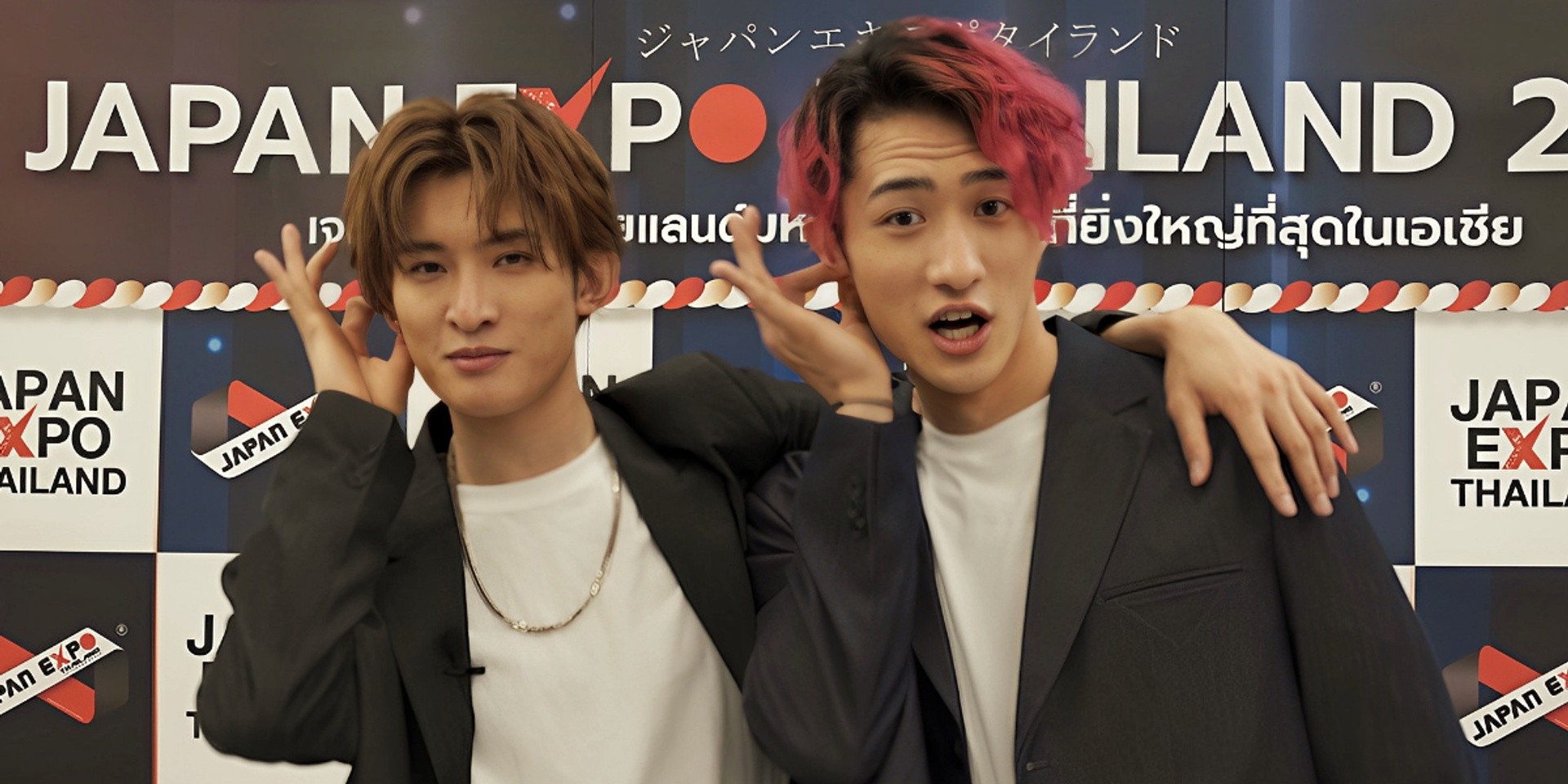 Snow Man's Hikaru Iwamoto and Koji Mukai on their journey as idols and meeting international fans at Japan Expo Thailand 