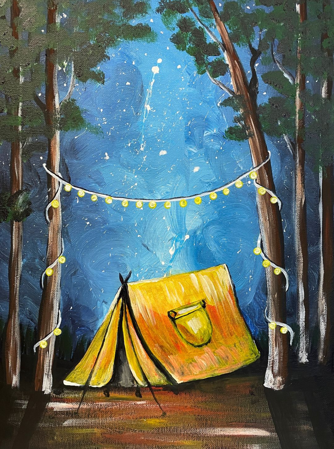 Holiday Painting Workshop - Camping Theme