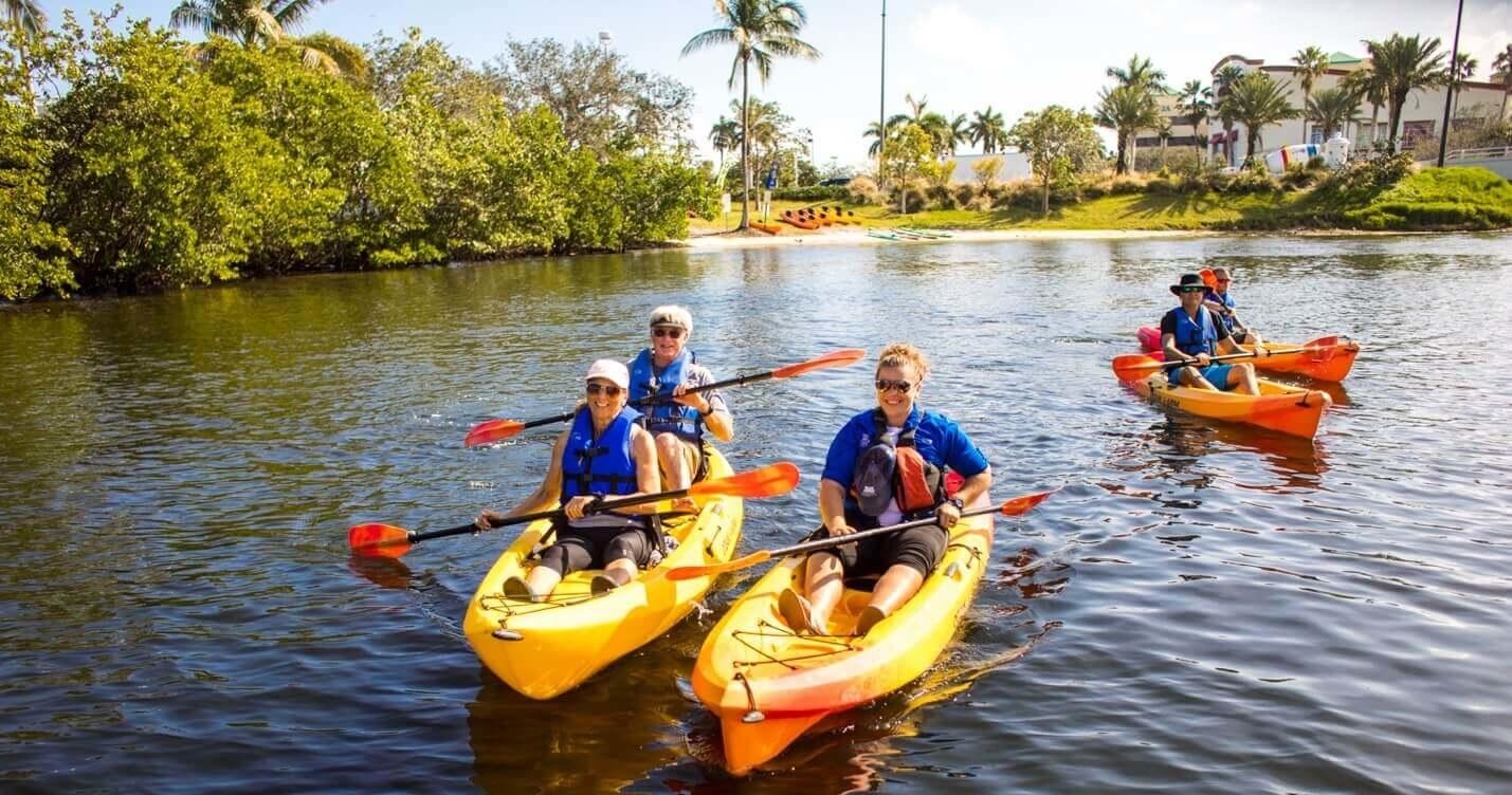 Thumbnail image for Kayak & Paddleboard Tours of Sunset, Full Moon & Seven Isles of Fort Lauderdale