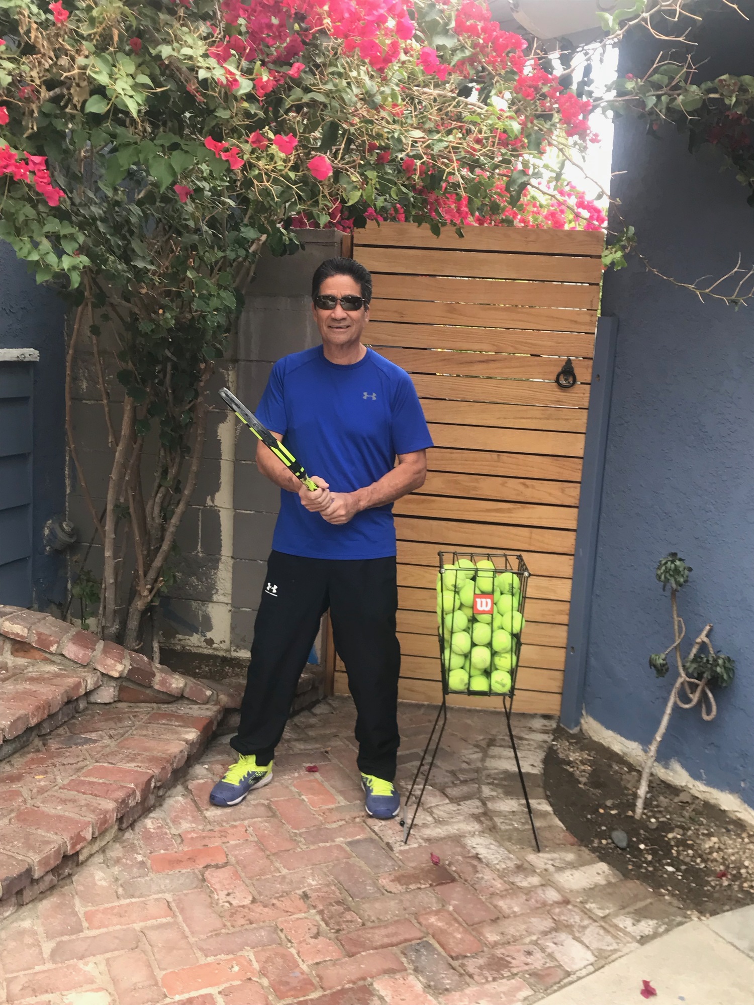 Steve K. teaches tennis lessons in Granada Hills, CA