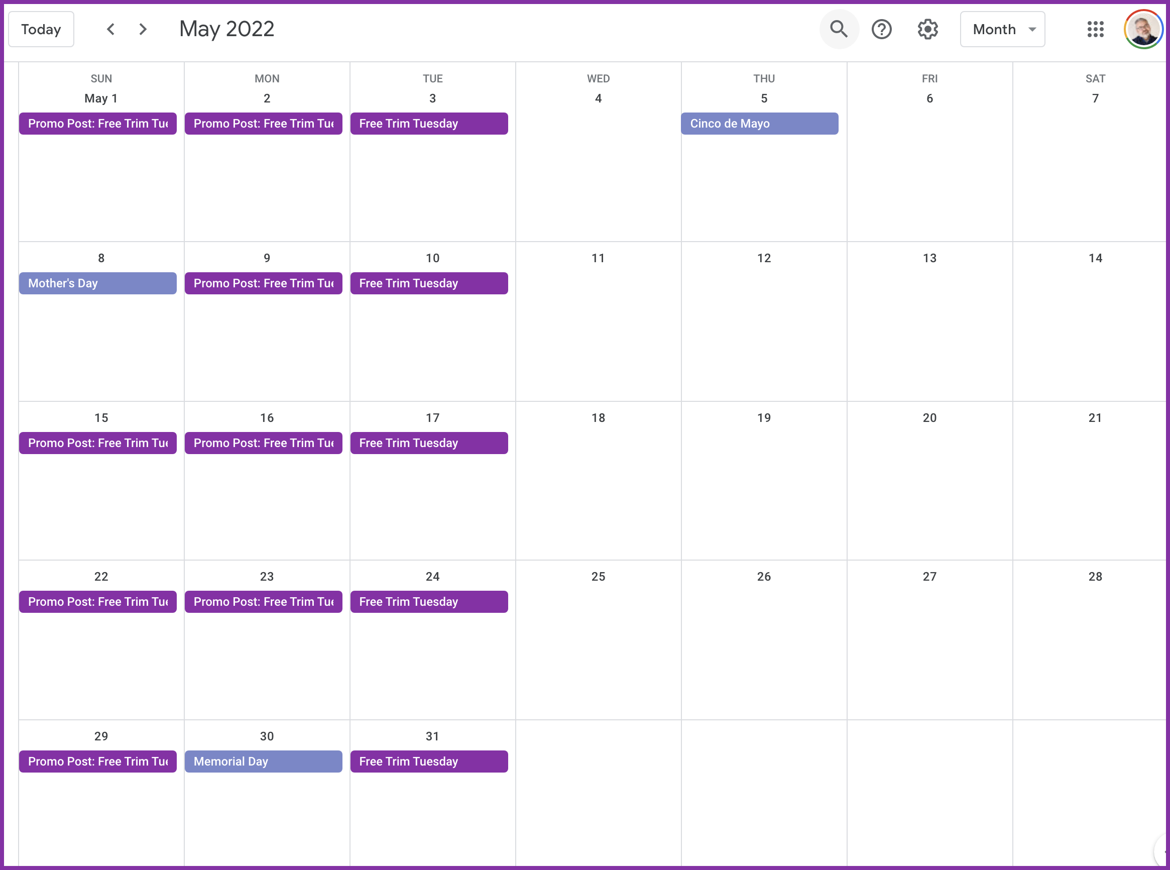 Adding special events and product launches to your social media content calendar