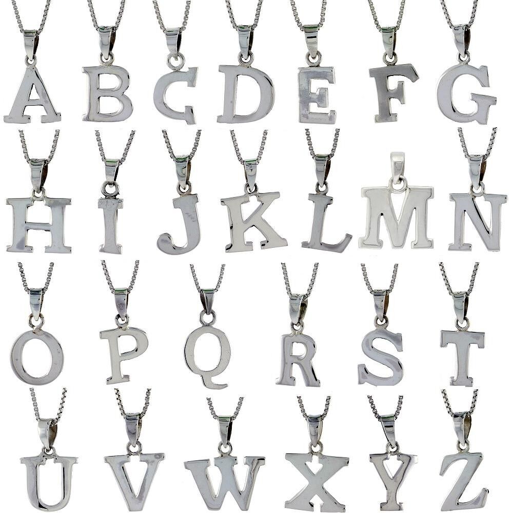 How To Style Alphabet Pendant With Outfits || Silver Alphabet Pendant ||