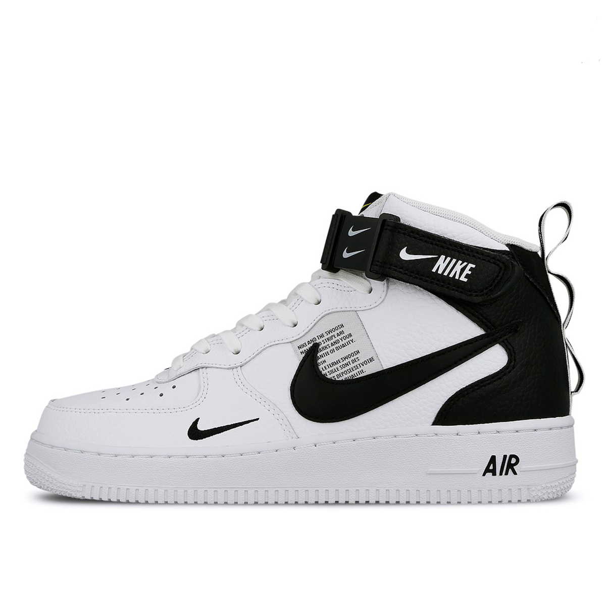 Nike Air Force AF 1 Mid &#039;07 LV8 White Black | 804609-103 - KLEKT