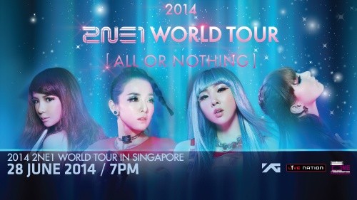2014 2NE1 WORLD TOUR [ALL OR NOTHING]