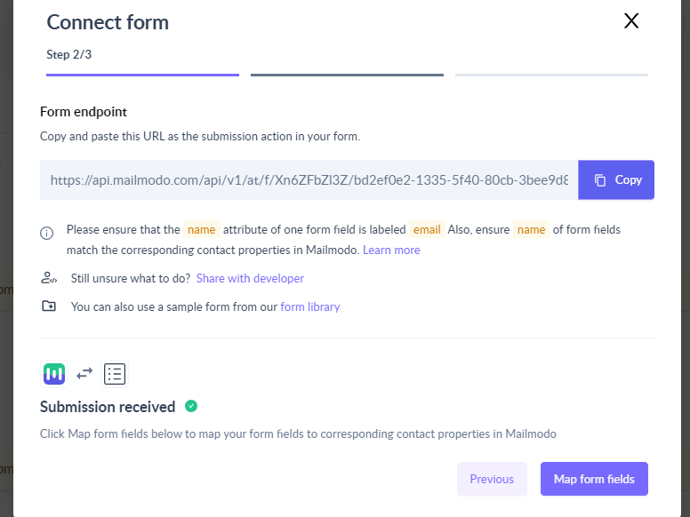 How to create and integrate custom WordPress forms to effortlessly submit Mailmodo data?