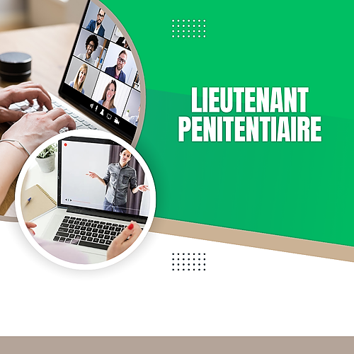 Représentation de la formation : Préparation au concours interne de lieutenant pénitentiaire 