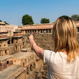 tourhub | Jee Tours | 9-Day Golden Triangle Tour with Jodhpur and Pushkar by Motor Bike 