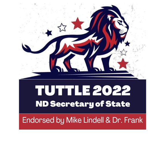 Charles Tuttle for ND Secretary of State logo