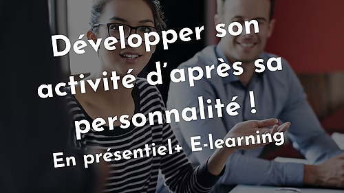 Représentation de la formation : Développer son activité d’après sa personnalité  