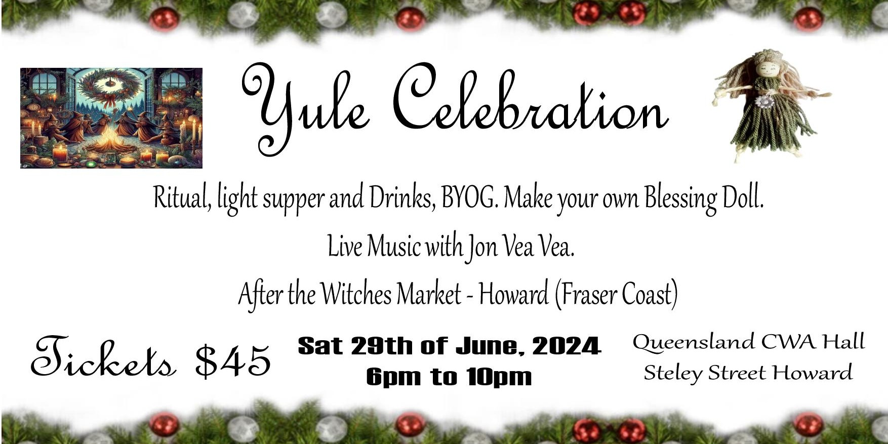 Yule Celebration Howard 2024, Howard, Sat 29th Jun 2024, 600 pm 10