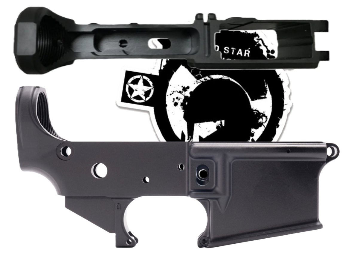 AM-15 Stripped Lower Receiver w/ No Logo & M16 Trigger Pocket 