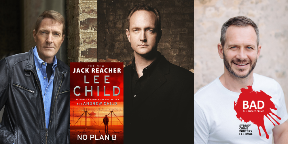 Lee and Andrew Child in Conversation: No Plan B, Hosted online, Thu 24th  Nov 2022, 6:00 pm - 7:00 pm AEDT | Humanitix