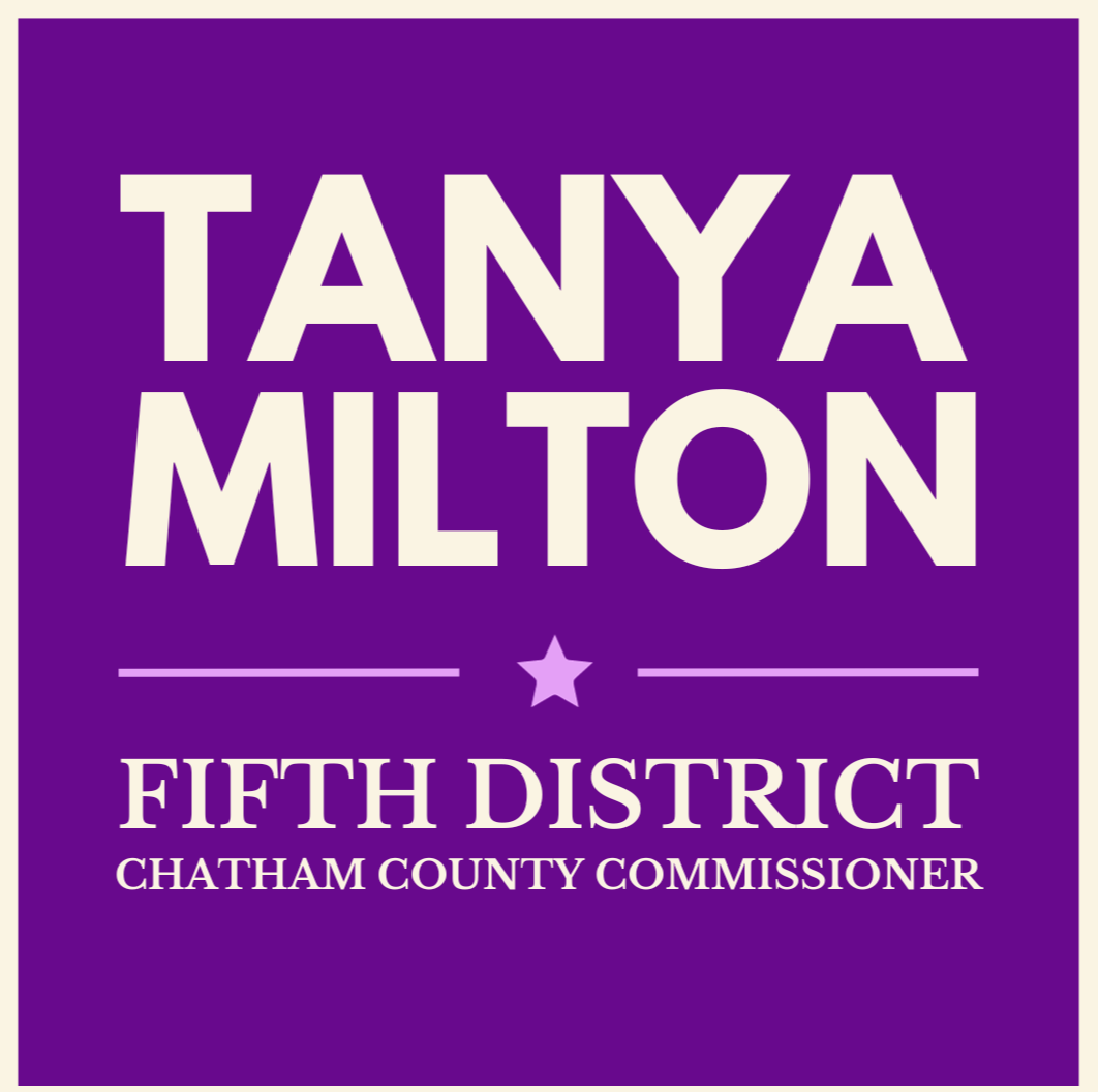 Tanya Milton For Chatham County Commission logo