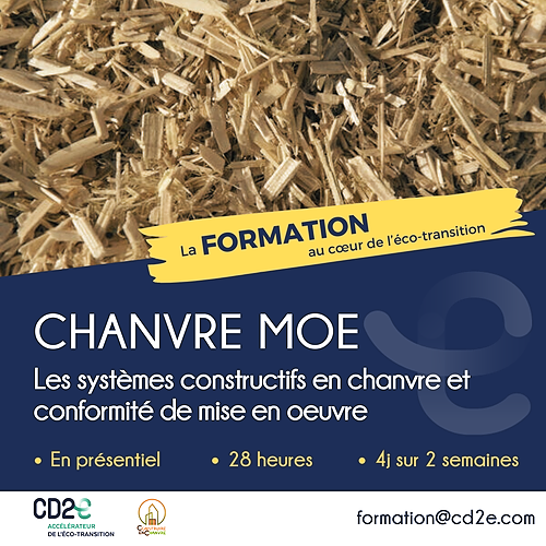 Représentation de la formation : Chanvre MOE > Les systèmes constructifs en chanvre et conformité de mise en oeuvre