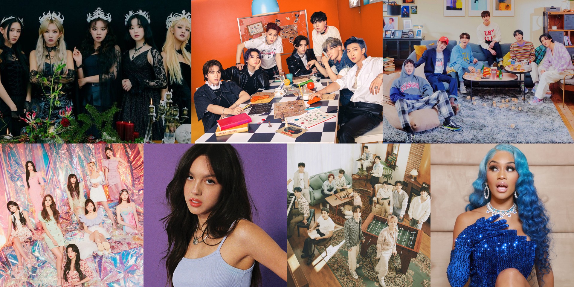 2021 MTV VMAs announce nominees – BTS, G(I)-DLE, TWICE, Olivia Rodrigo, Saweetie, SEVENTEEN, MONSTA X, and more