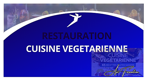 Représentation de la formation : CUISINE VEGETARIENNE