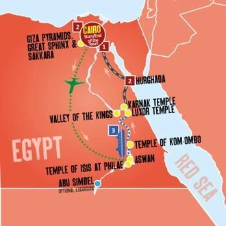 tourhub | Expat Explore Travel | Egypt Nile Jewel With 5* Boat Cruise 