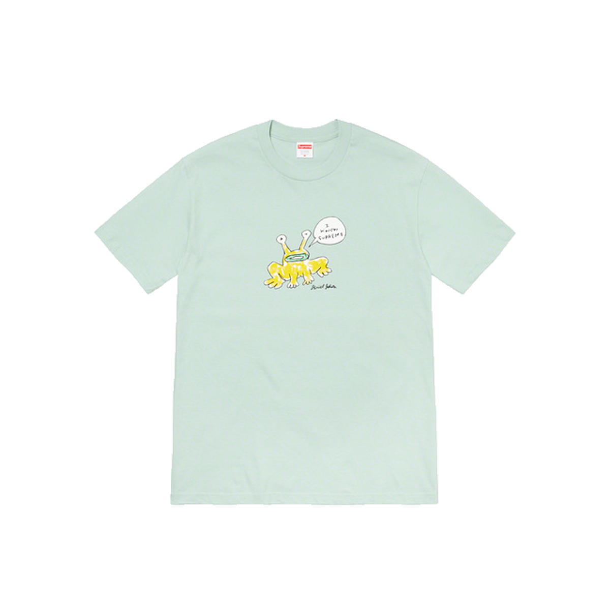 Supreme x Daniel Johnston Frog Tee Light Teal (SS20) | SS20 - KLEKT