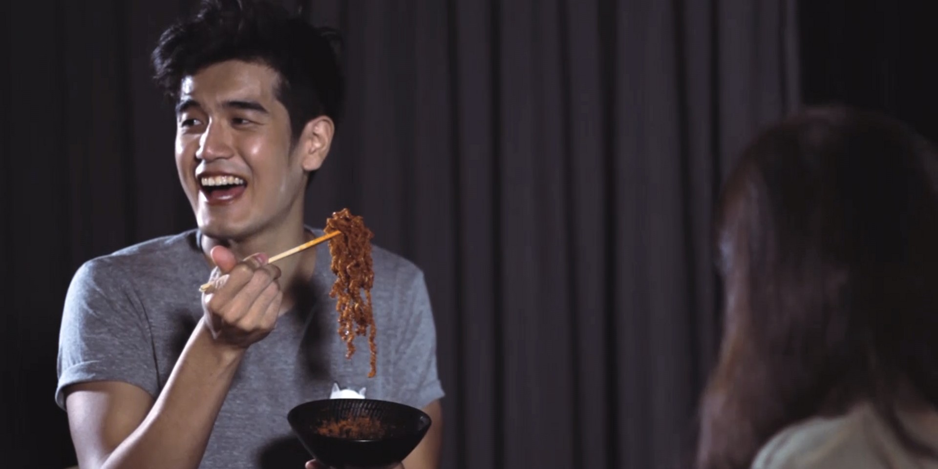 WATCH: Nathan Hartono reveals all — over 10 rounds of spicy ramen