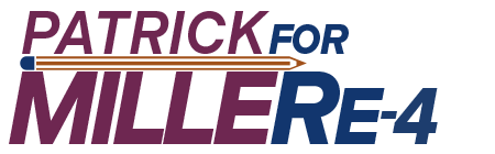 Patrick Miller for School Board logo