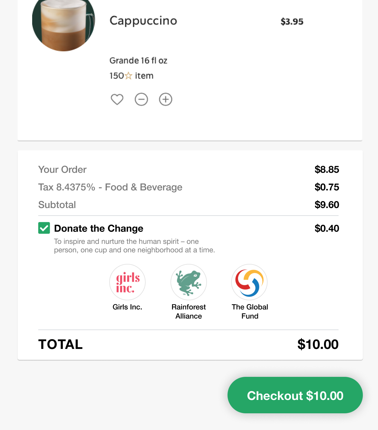 Donate to Nonprofits Using Giving Checkout