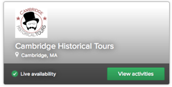 Cambridge Historical Tours