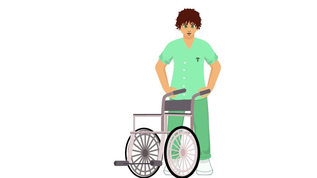 Représentation de la formation : Transfert personne à mobilité réduite / patient